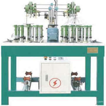 Shoelace Round Rope Multiple Spindle PLC Elastic Braiding Machine